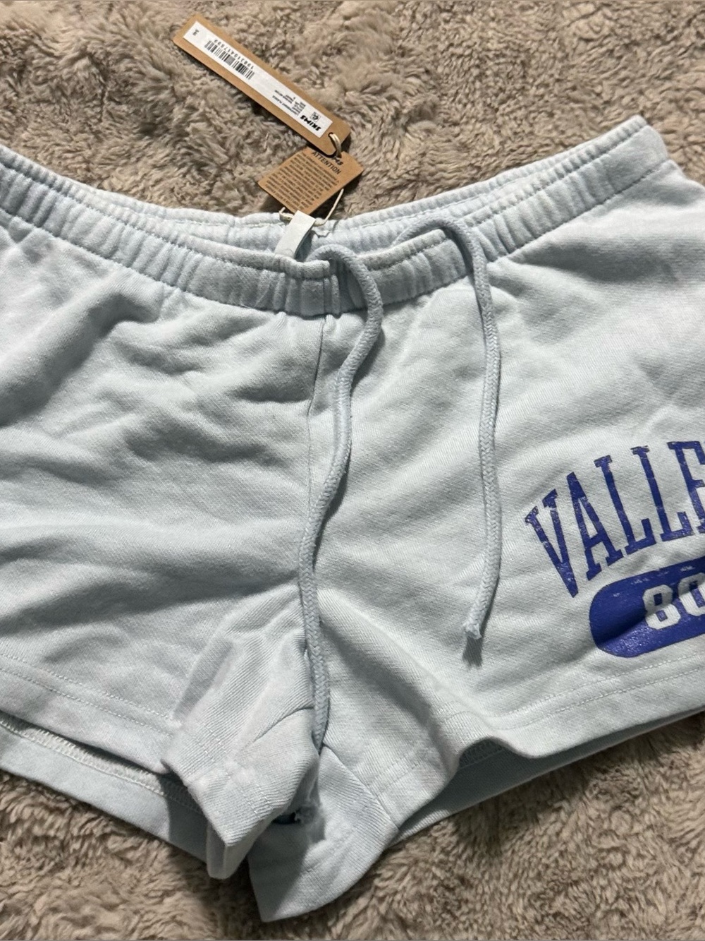 Skims Lightweight Fleece Short Frost Small